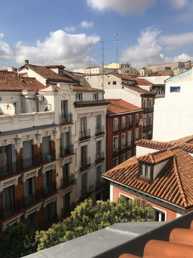 Precioso Atico Con Terraza En El Centro De Madrid Amazing Penthouse In Madrid Center Lägenhet Exteriör bild